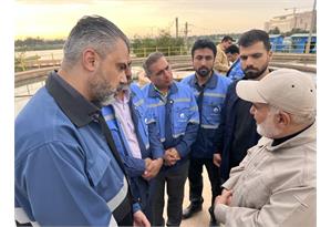بازدید استاندار از تصفیه‌خانه شهید محمدی2
