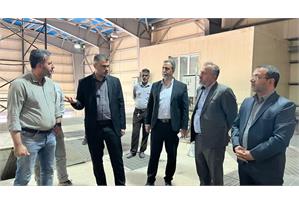 بازدید مدیرعامل شرکت آب و فاضلاب اهواز از تصفیه‌خانه فاضلاب شرق8