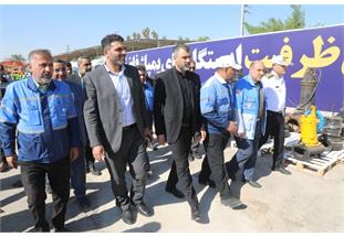 رزمایش آمادگی و استقرار ماشین‌آلات جمع‌آوری و دفع فاضلاب