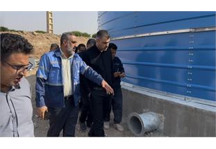 شتاب‌گیری پروژه احداث مخزن ذخیره آب عین‌۲