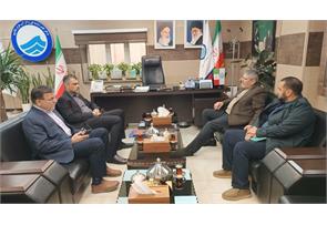 نشست نماینده امور ایثارگران آبفا کشور با مهندس عبیداوی